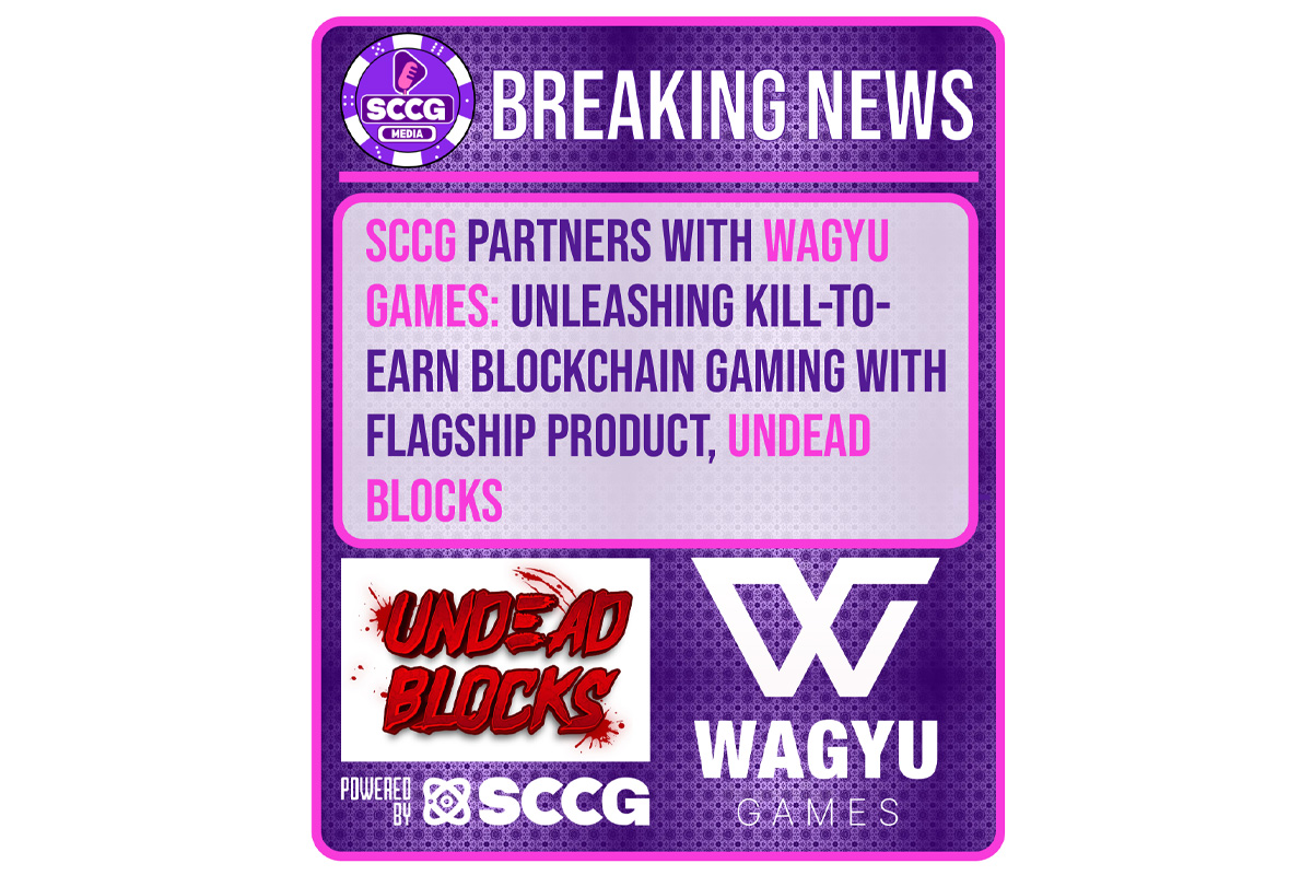 sccg-partners-with-wagyu-games:-unleashing-kill-to-earn-blockchain-gaming-with-flagship-product,-undead-blocks