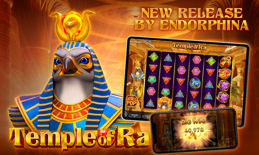 temple-of-ra:-endorphina-releases-a-new-egyptian-themed-cascading-slot