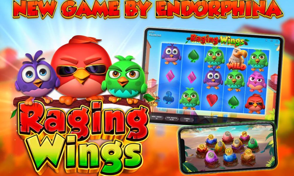 raging-wings:-endorphina-expands-its-portfolio-with-a-new-slot-release