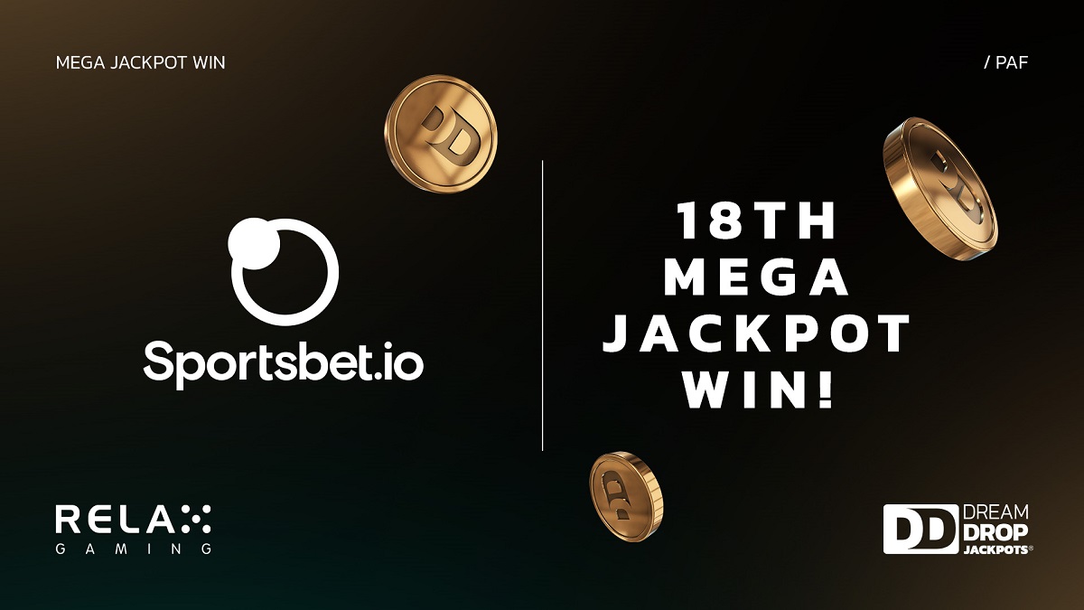 relax-gaming-celebrates-its-eighteenth-dream-drop-jackpot-winner-at-sportsbet.io