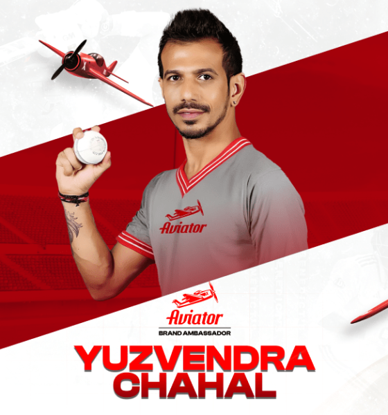 howzat!-spribe-names-yuzvendra-chahal-as-aviator-brand-ambassador