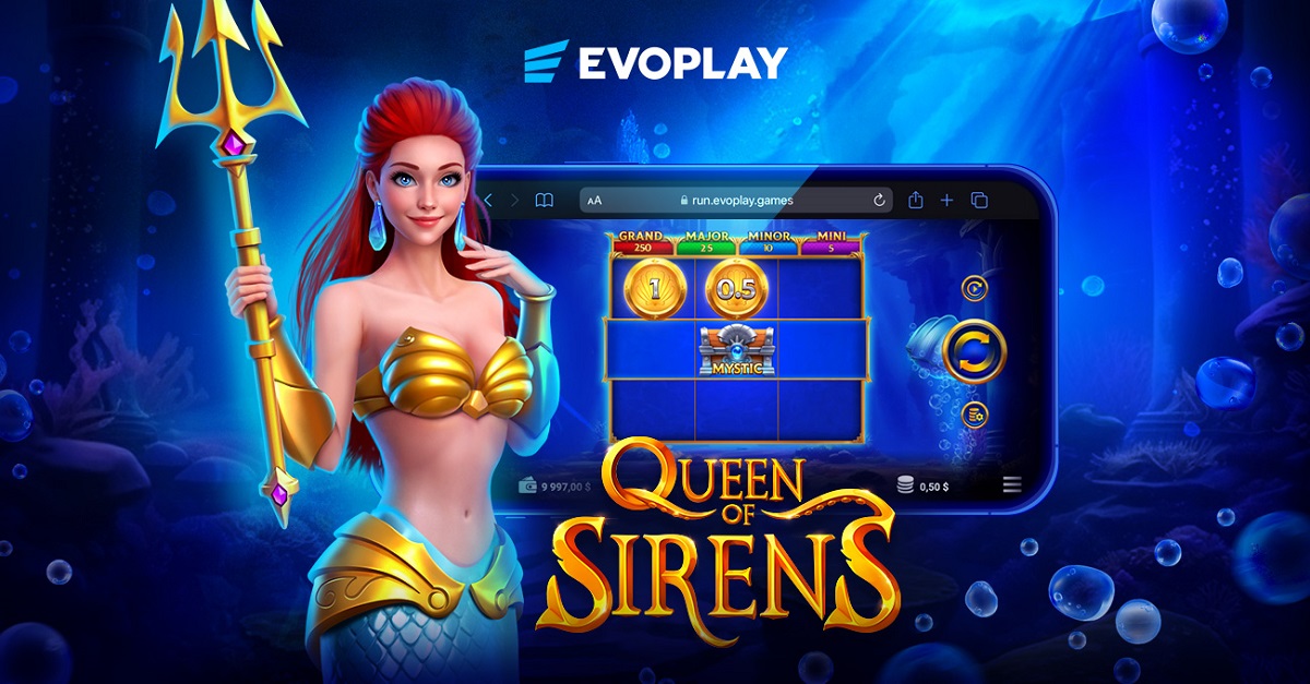 evoplay-sets-sail-with-queen-of-sirens-in-mythological-new-slot