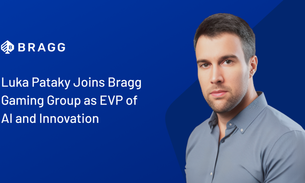 luka-pataky-joins-bragg-gaming-group-as-evp-of-ai-and-innovation-to-spearhead-growth-and-usage-of-new-technologies-across-business